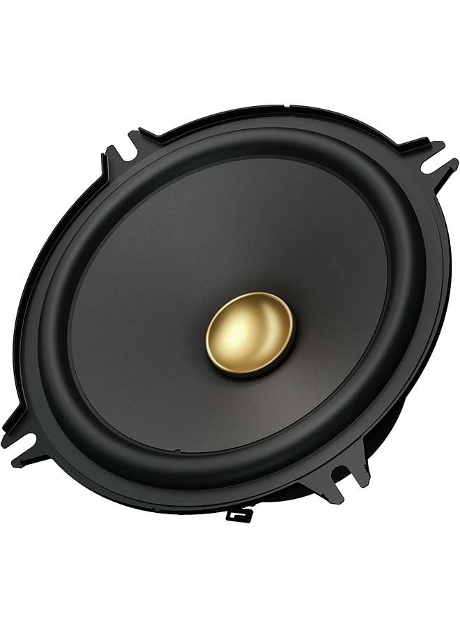 Pioneer Ts-A1301C, 2-Way Component Car Audio Speakers, Full Range, Clear Sound Quality, Easy Installation And Enhanced Bass Response, Black And Gold Colored 5.25” Round Speakers - Image 3