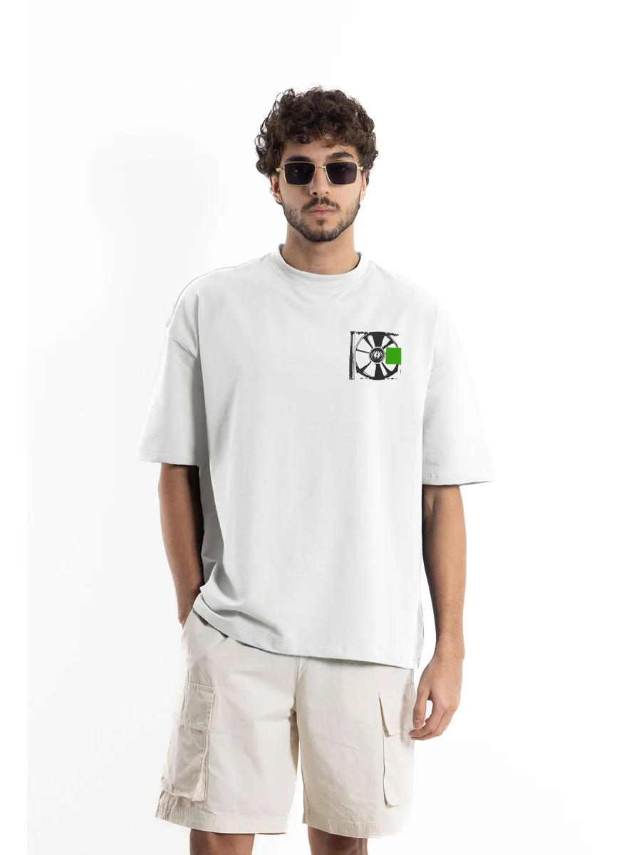 شايبس COTTON BLEND PRINTED T-SHIRT