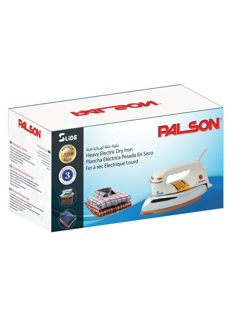 Palson Heavy Dry Iron, 1200W, 40039  - Image 2