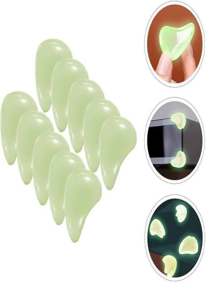 Bindex 10pcs Table Corner Edge Corner Home Safety Round Table Corner Protector, Toddler Safety Corner Protector for Table, Sharp Edges Anti-Collision Corner Guard for Kids (Green Corner) - Image 2
