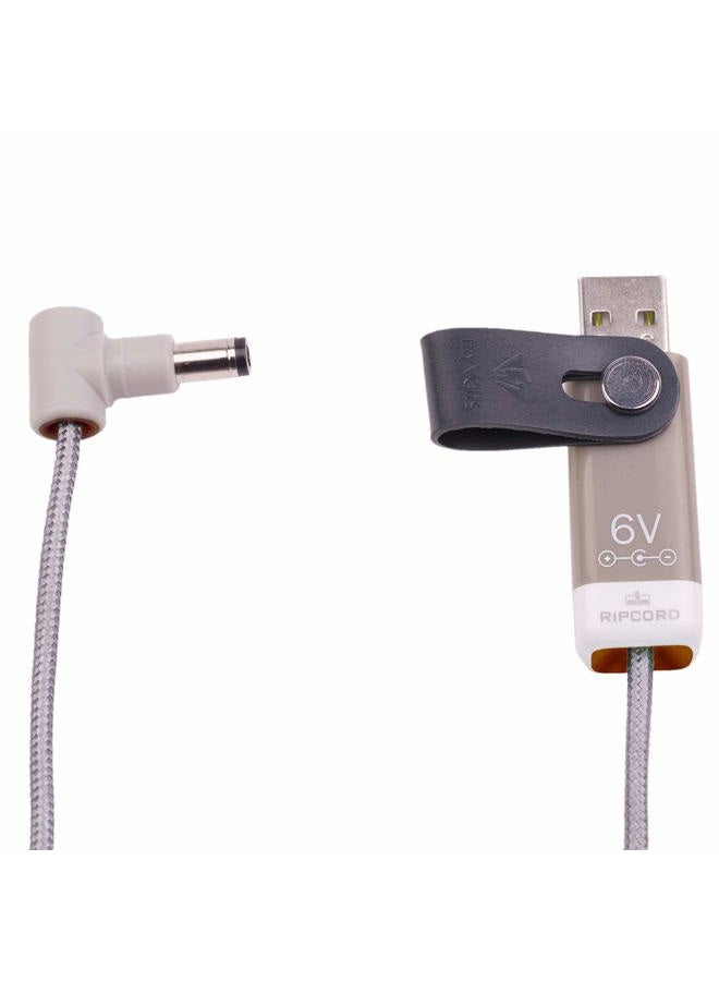 myVolts Ripcord - USB to 5.7V DC power cable compatible with the Roland JD-Xi Synth - Image 2