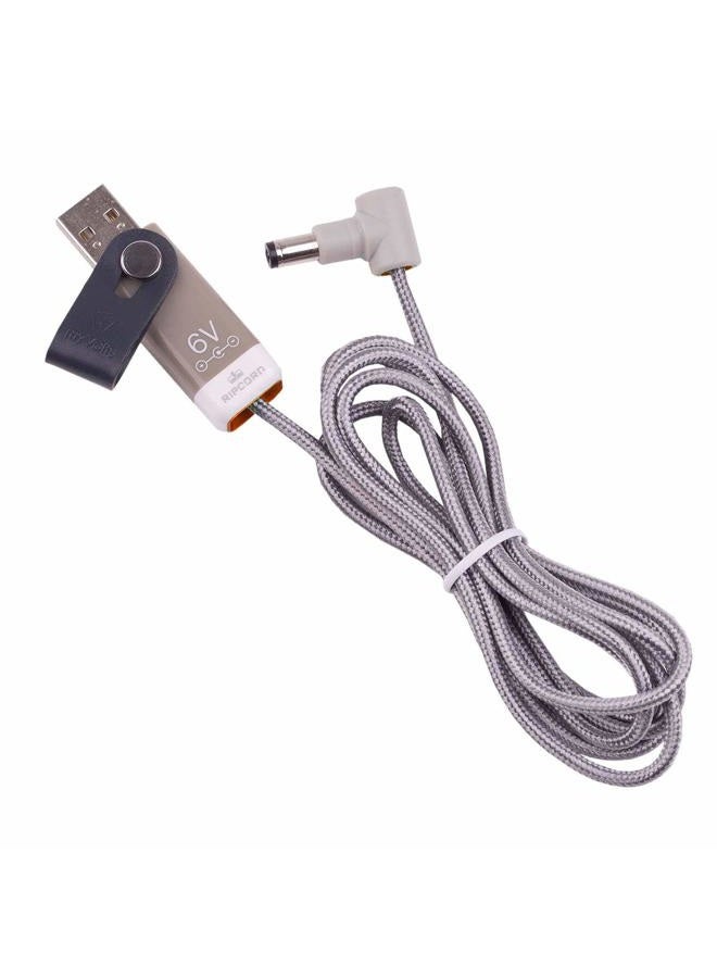 myVolts Ripcord - USB to 5.7V DC power cable compatible with the Roland JD-Xi Synth - Image 1