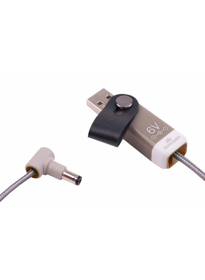myVolts Ripcord - USB to 5.7V DC power cable compatible with the Roland JD-Xi Synth - Image 4