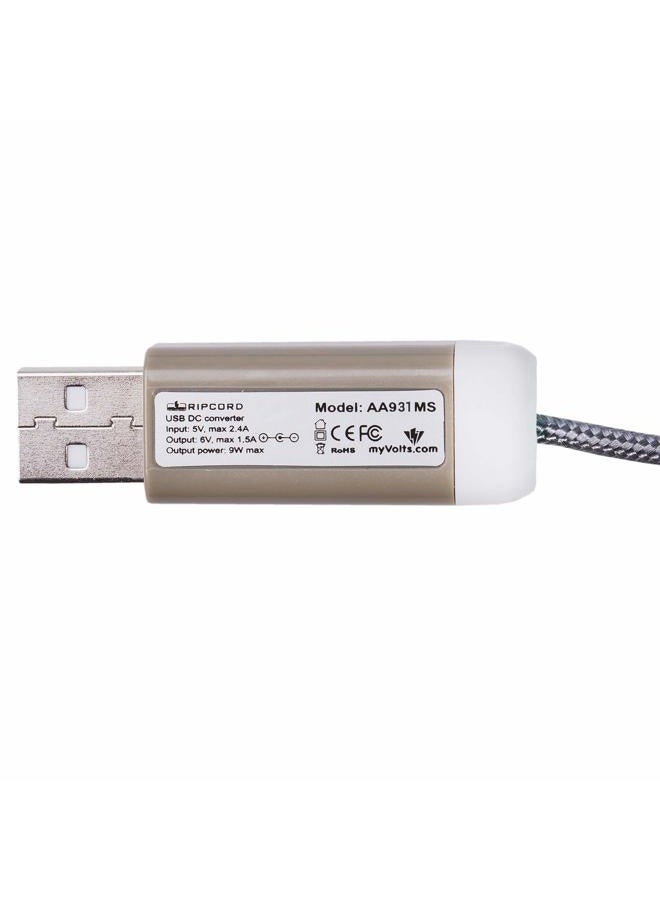 myVolts Ripcord - USB to 5.7V DC power cable compatible with the Roland JD-Xi Synth - Image 3