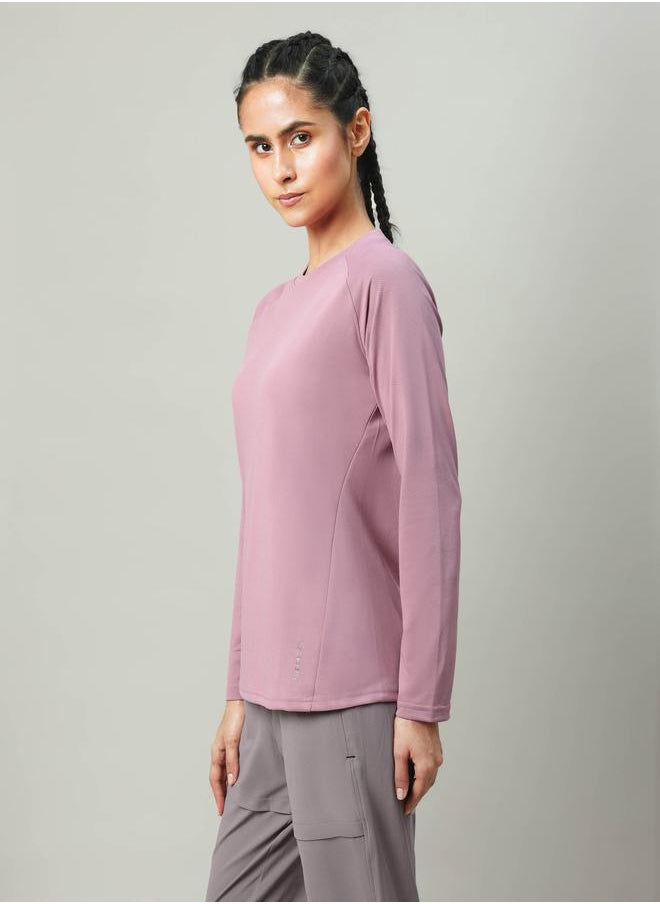 Technosport - Solid T-Shirt with Long Sleeves by Styli - Image 1
