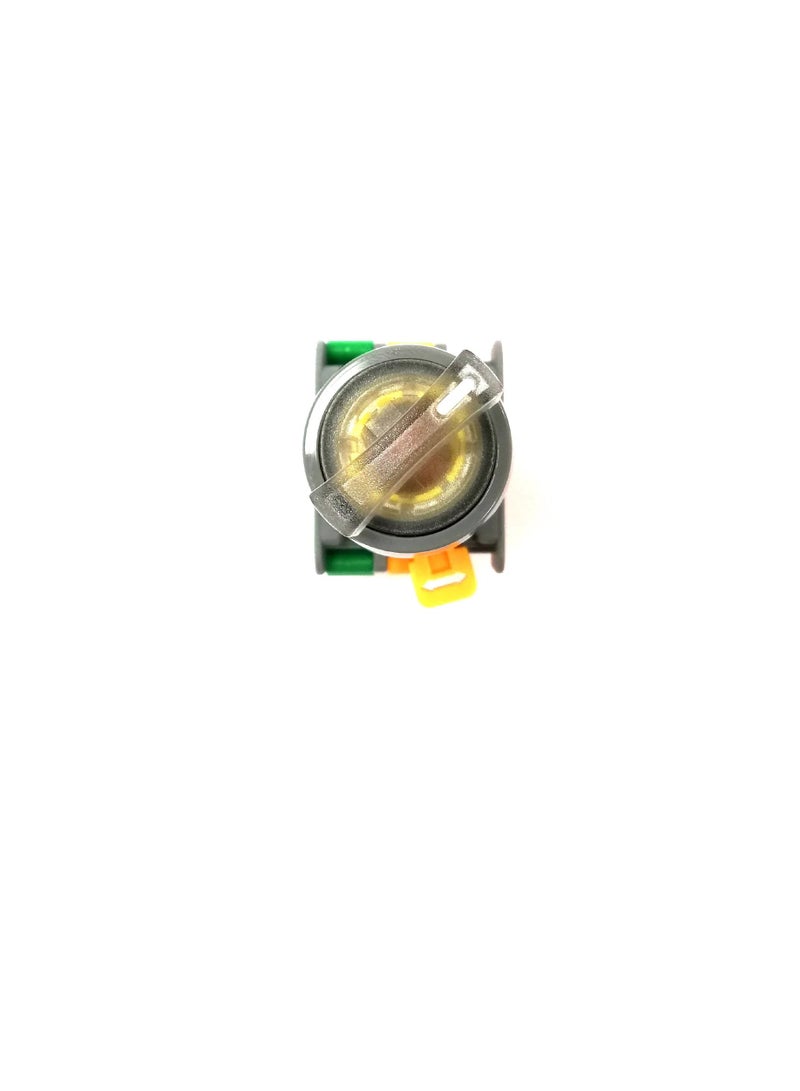 Selector Switch with Indicator Light White 2 Position GSL222 24V - Image 3