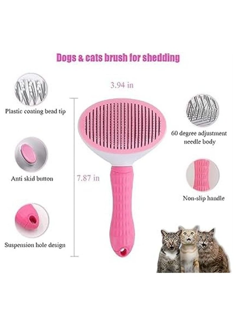 Y&D - Cat Brush,animal cat brush for long haired cats,deshedding cats 2 Pack,Cat Brushes Indoor Cats,Cat Pet Brush Suitable Dog or Horse - Image 1
