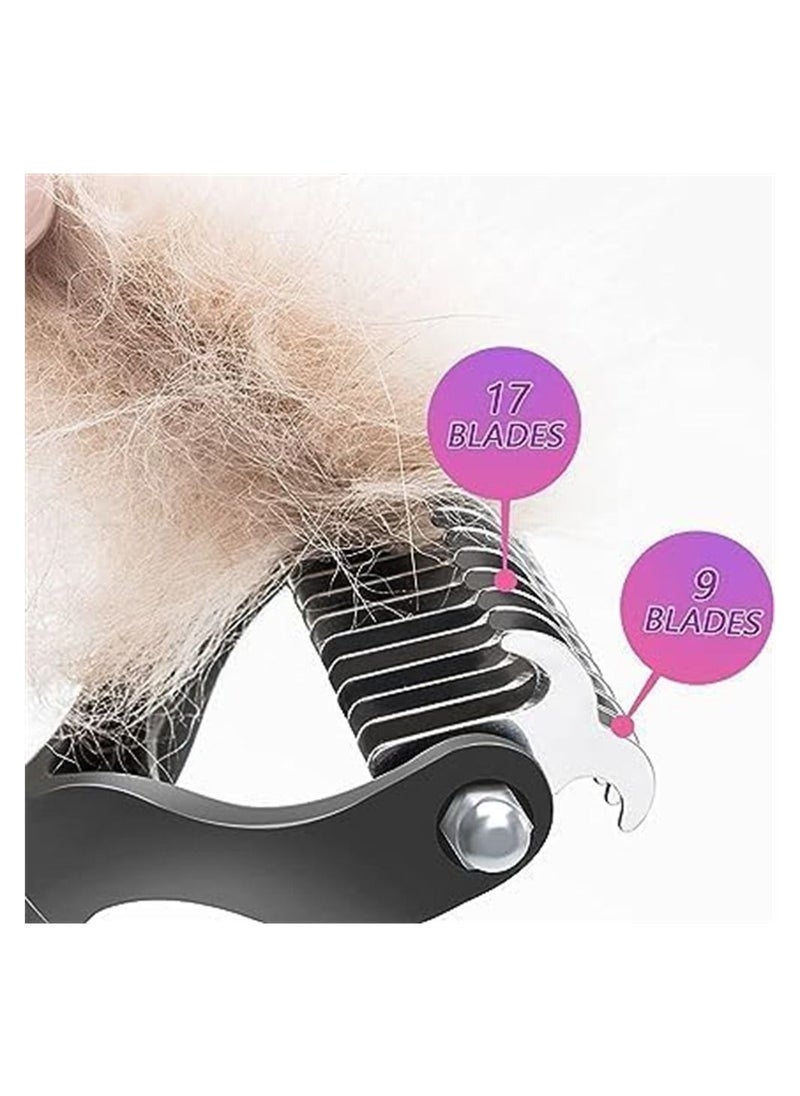 Y&D - Cat Brush,animal cat brush for long haired cats,deshedding cats 2 Pack,Cat Brushes Indoor Cats,Cat Pet Brush Suitable Dog or Horse - Image 1