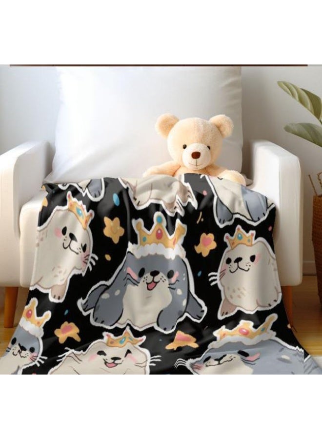 عام بطانية رقيقة من الفانيلا (حرارة ومريحة، ومناسبة للنوم واستخدام اللعبة والغبار والرمل) 150 سم * 200 سم - 1195 - Image 5