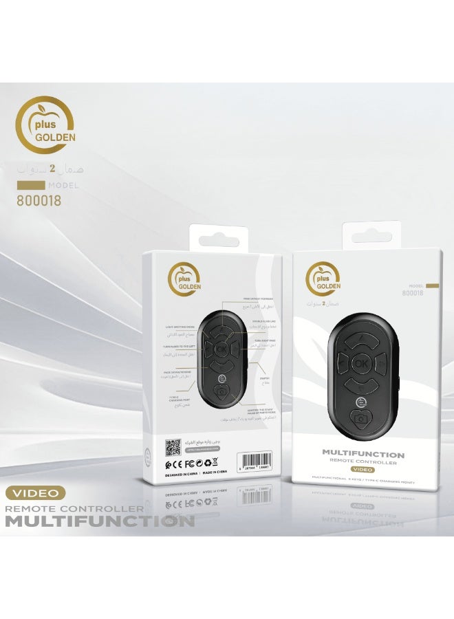 GOLDEN PLUS Bluetooth Remote Control for Smartphones - Image 3