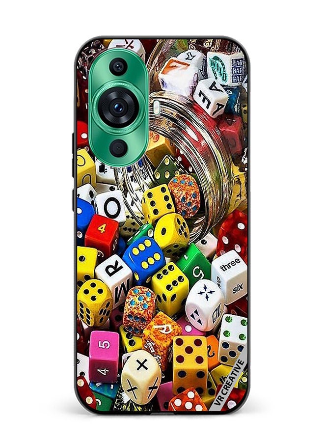 VR CREATIVE Protective Case Cover For Huawei nova 11 Ludo Design Multicolour - Image 1