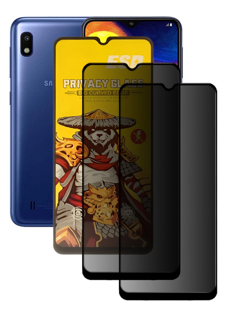 ESD 2 Pieces Tempered Dustproof Glass Screen Protector Compatible For Samsung Galaxy A10 - Image 1