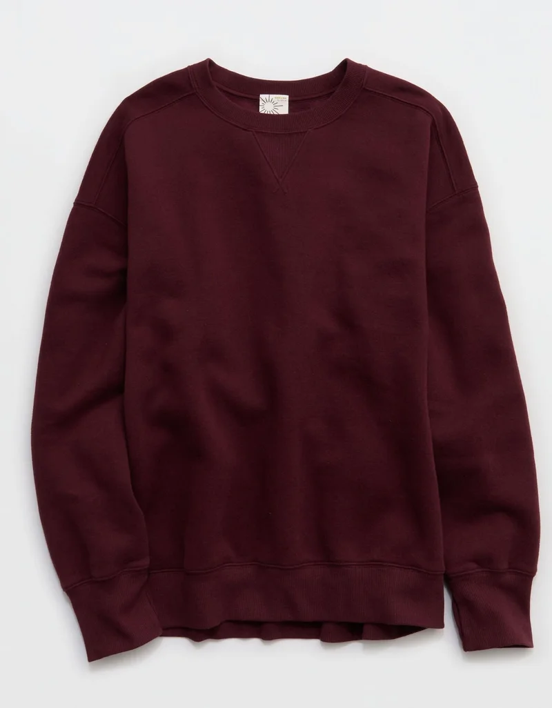 Aerie  OFFLINE By Aerie Cloud Fleece Crewneck Sweatshirt for Women | Best Price UAE