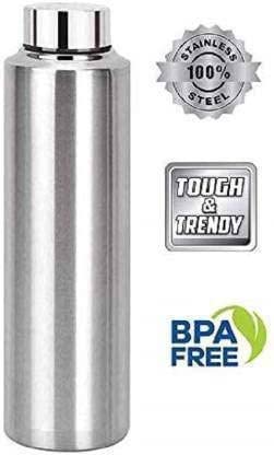 STEEPLE 1000ml Stainless Steel Water Bottle Fridge Water Bottle Pack of 4 Set 1Litre Bottle - Image 2