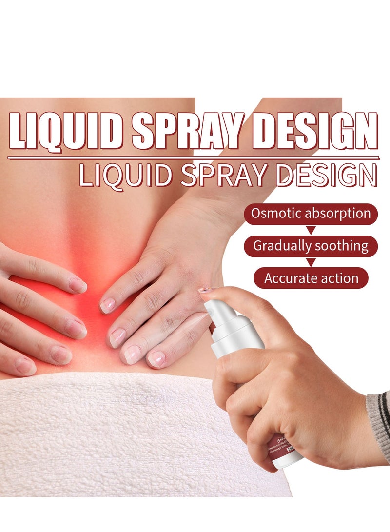 ساوث مون عبوة مزدوجة من بخاخ الظهر، يخفف ألم الظهر، مكونات عشبية طبيعية، مناسب للأكتاف، الرقبة، الخصر، الساقين، مفاصل الركبة وأجزاء أخرى 35 مل * 2 - Image 2