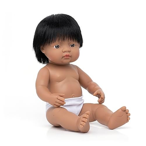 Miniland Doll 15'' Hispanic Boy (Polybag) - Made in Spain, Anatomically Correct, Quality, Inclusion - Image 2
