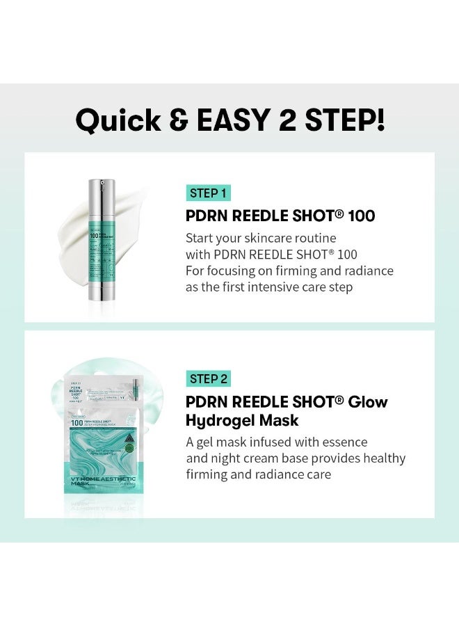 في تي كوزمتيكس فى تي كوزموتيكس PDRN ماسك هيدروجيل وسيرم من خطوتين - Image 2