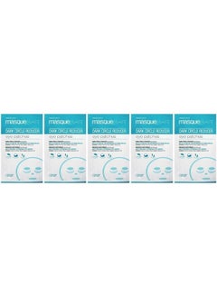 masque Bar Eye Mask Patches Dark Circle Reducer (5 Pairs) - Korean Under Eye Skin Care Treatment - Diminishes The Appearance Of Under Eye Dark Circles & Prevents Premature Signs Of Aging - Moisturizes  - Image 1