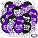 Yoirrat We Appreciate You Decorations Purple Black Thank You Balloons 50 Pcs Thanks for All You Do We Appreciate You Balloons Coworker Employee Staff Appreciation Gifts Graduation Appreciation Party - Image 3