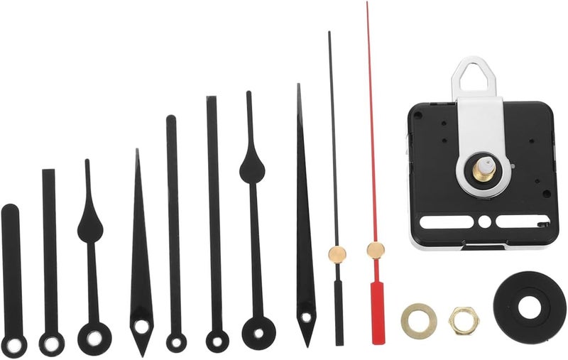 1 Piece DIY Clock Movement Kit Silent Hands for Custom Projects - Image 1