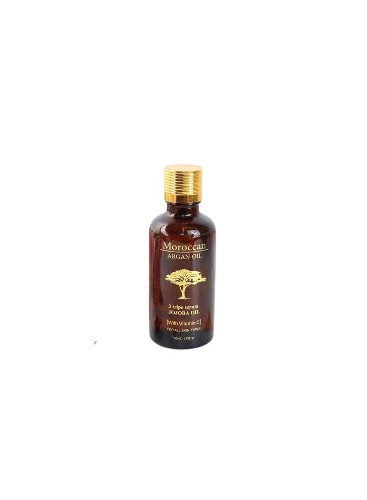 Argan Oil 3 Tripe Serum with Jojoba Oil