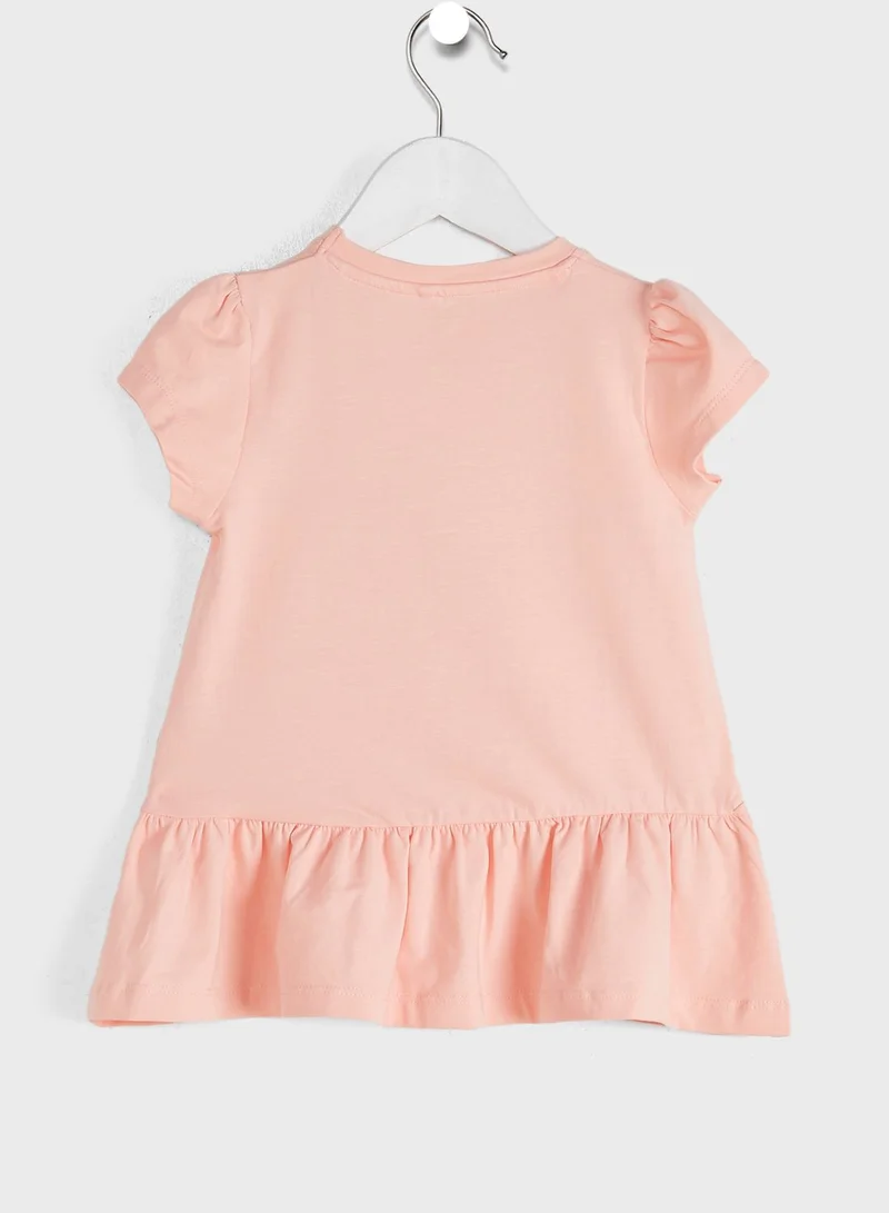 NAME IT Kids Flower Print Top