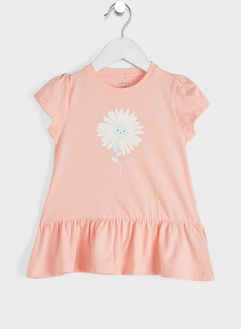 NAME IT Kids Flower Print Top