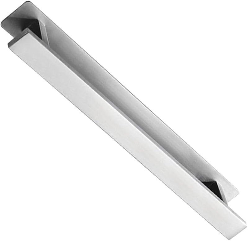 Brushed Stainless Steel Wall Mount Towel Bar Space Saving Bathroom Rack Holder - Image 1