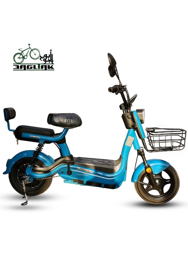 Flora سكوتر كهربائي فلورا 450 واط - بطارية قوية، شاشة رقمية، سرعة 35 كم/س - Image 2