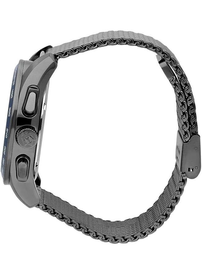 مازيراتي ساعة رجالية R8873612009 Traguardo بشاشة تناظرية كوارتز رمادية كرونوغراف حركة كوارتز رمادية - Image 4