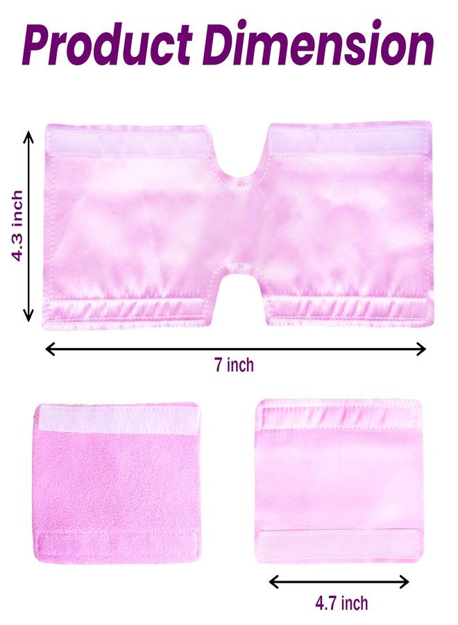 NATAKU 3 Pack Satin Strap Covers, Mask Frame Cushions to Compatiable with DreamWear or ResMed AirFit Silky Satin Sleep Headgear Cover Set Hair Saver C Papa Face Cushion Pads - Image 2