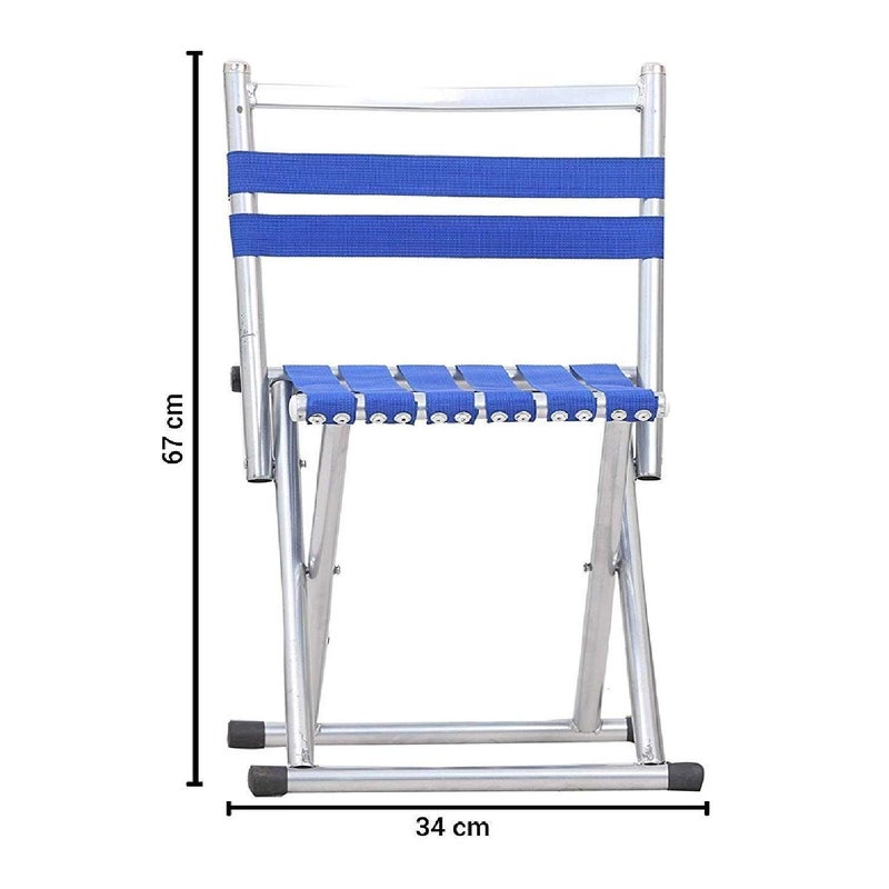 DISHIV Portable Folding Chair for Camping Travelling Lawn Patio Fishing Garden Beach Picnic Outdoor Foldable Chair Stool for Indoor Outdoor Use - Image 2