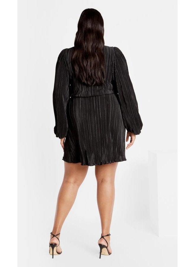city chic Women's Apparel Women's Plus Size Kira Dress, Black - Image 2