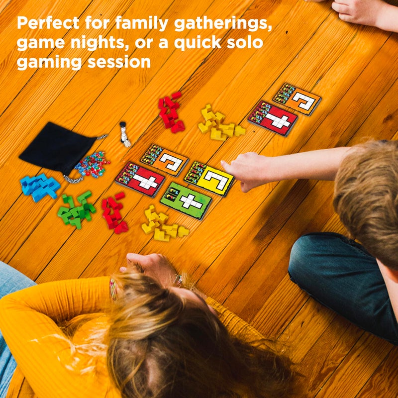 Thames & Kosmos Ubongo 3D | Geometric Puzzle Game with Three-Dimensional Blocks | Family Friendly Fun Game | Highly Re-Playable | Quality Components (Made in Germany) | 1 to 4 Players, Ages 8 and up - Image 5