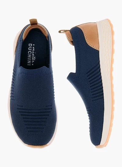 سيد دوتشيني Boys Mesh Slip-On Sneakers with Pull Tabs