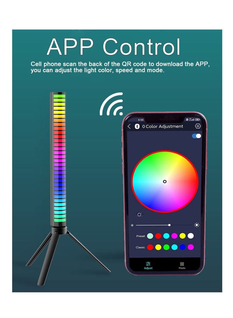 Captaintech SYOSI, Rhythm Recognition Light, RGB Sound Reactive Led Rhythm Lights for Car, Gaming, Movies, Room Decoration, Desktop - Image 2