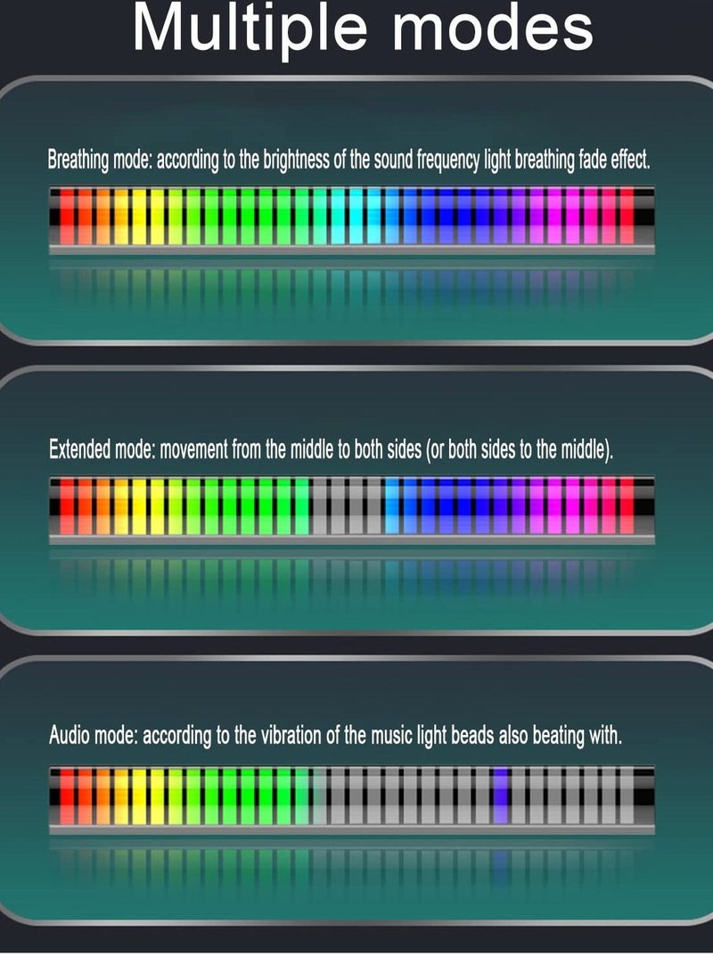 Captaintech SYOSI, Rhythm Recognition Light, RGB Sound Reactive Led Rhythm Lights for Car, Gaming, Movies, Room Decoration, Desktop - Image 4