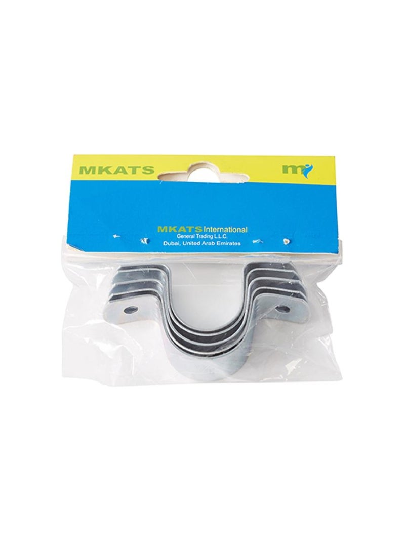 Mkats Galvanized Pipe Clamps 1 9 Cm Pack Of 5
