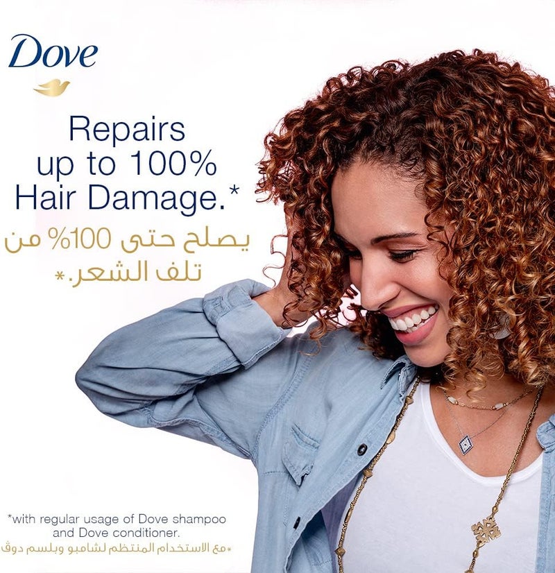 Dove Nourishing Oil Care Shampoo for Frizzy Hair - 1000ml - Image 2