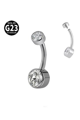 زر بطن فضي من التيتانيوم الطبي - مرصع بـ zirconia البراق ومضاد للحساسية بشكل كامل. بجودة طبية تناسب البشرة الحساسة، ولمسة فاخرة للبيكيني والحفلات - pzsku/Z949BB412ACC342B98453Z/45/1754970655/bc963f04-8f84-410e-a040-528fe412df8e