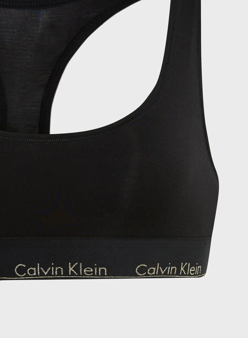 CALVIN KLEIN Logo Band Bra & Brief Set