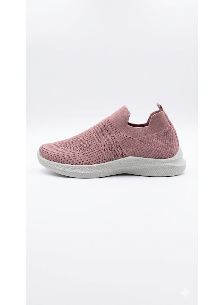 Slip-On Casual Sneakers – Lightweight Breathable Knit Shoes for Everyday Wear - Image 2