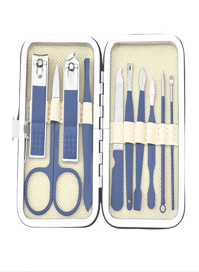 FIXBODY Nail Clippers Set, 10 PCS Professional Manicure Set and Pedicure Kit with Travel Case,Stocking Stuffers, Christmas Gift for Men and Women - Image 1