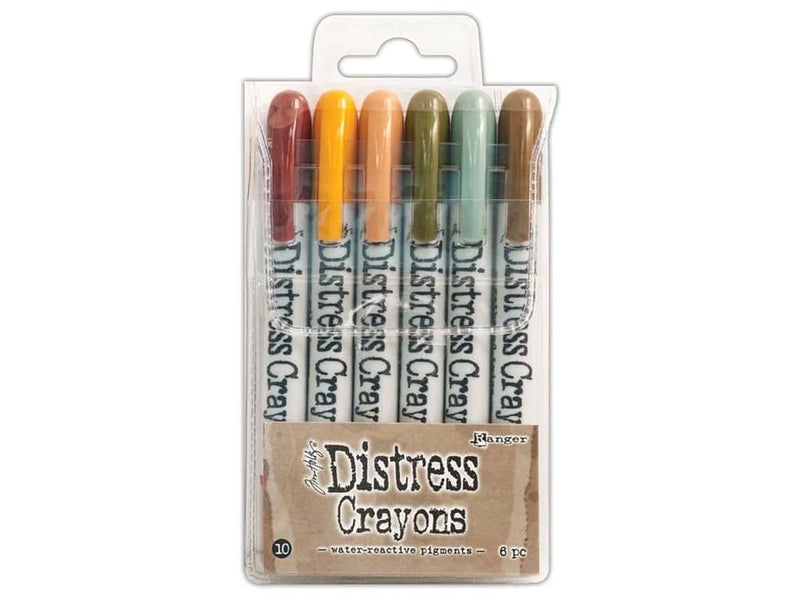 Ranger Tholtz Distress Crayon Assortment #10 Set (6 count)