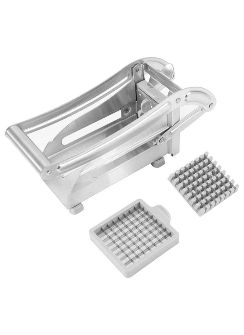 Generic - Stainless Steel Manual Potato Cutter Shredder, French Fries Slicer Potato, For Potatoes, Carrots, Cucumbers and Other Vegetables. - Image 1