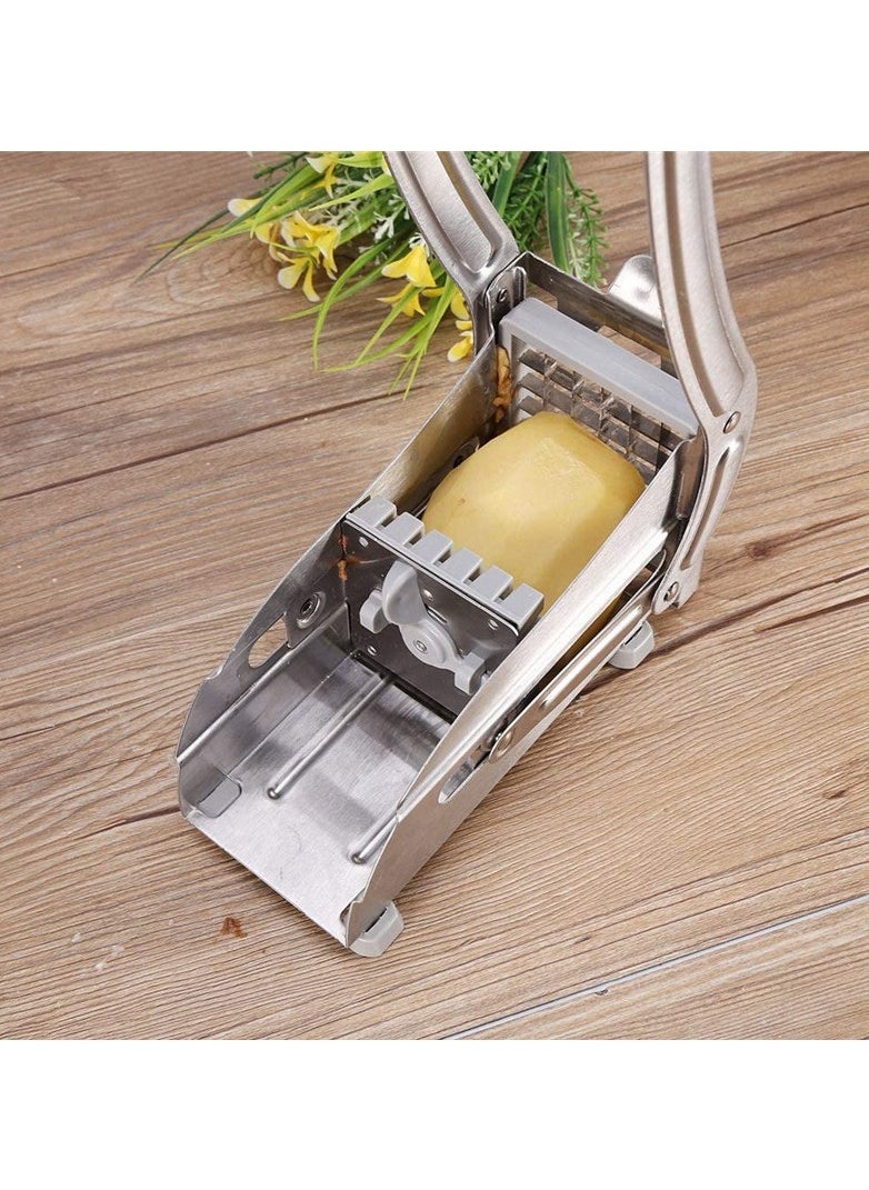 Generic - Stainless Steel Manual Potato Cutter Shredder, French Fries Slicer Potato, For Potatoes, Carrots, Cucumbers and Other Vegetables. - Image 1