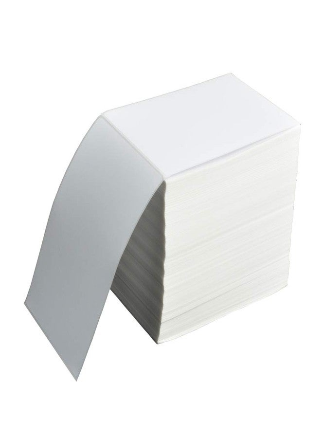 FungLam 4x6 Thermal Printer Labels - 1000 Fanfold Direct Shipping Labels, Perforated With Strong Adhesive - Compatible With Zebra, Rollo and Most Thermal Printers - Image 2