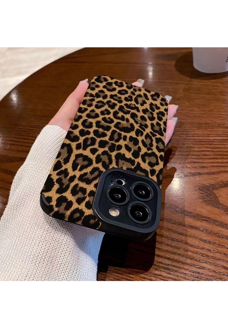 Leopard Print Phone Case for iPhone 16 Pro Max – Stylish, Shockproof, Anti-Fingerprint, Slim Fit - Image 2