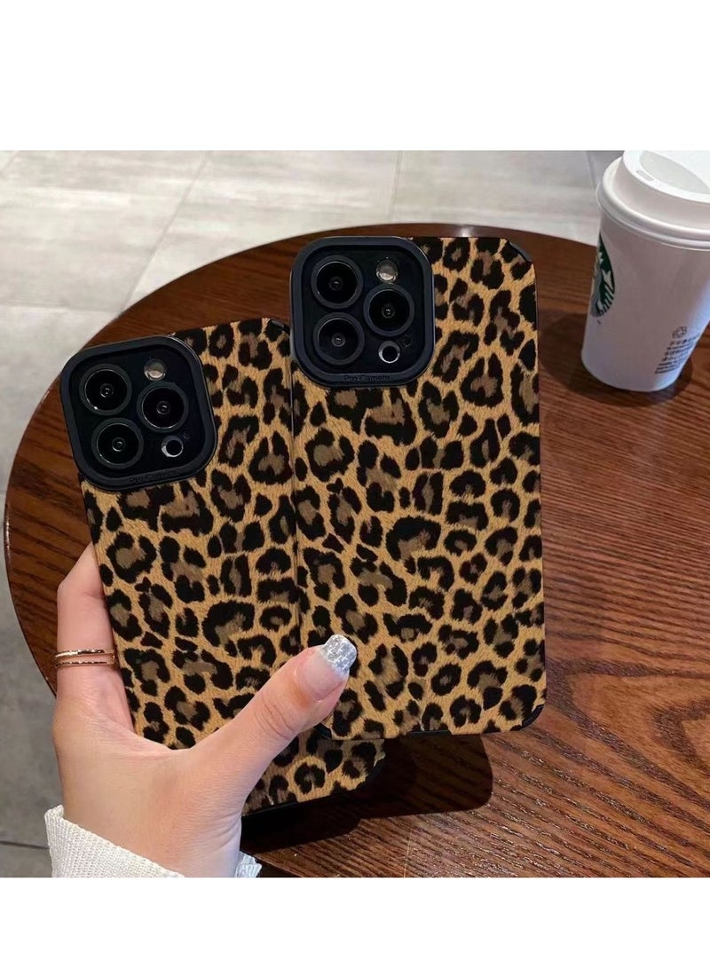Leopard Print Phone Case for iPhone 16 Pro Max – Stylish, Shockproof, Anti-Fingerprint, Slim Fit - Image 4