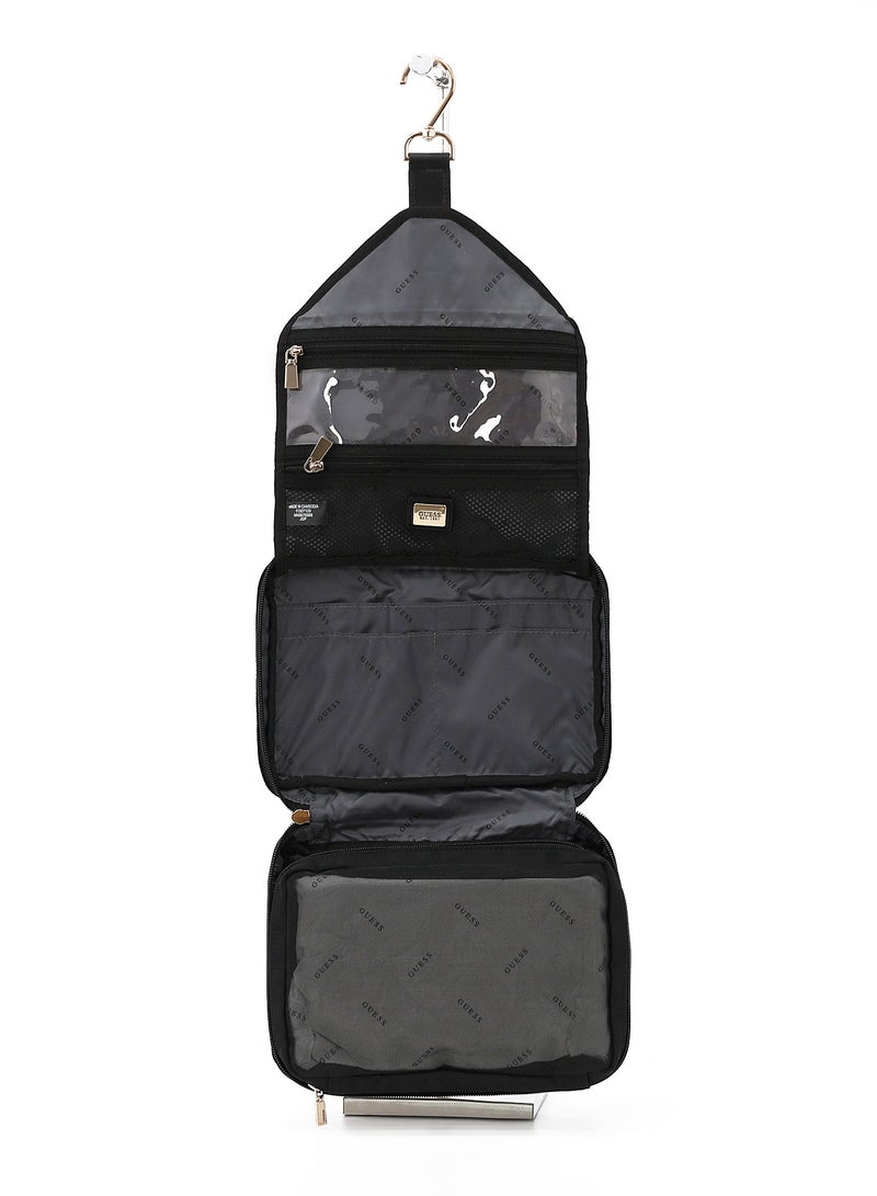 Guess Toiletry Bag with Zip Closure – Compact Travel Grooming Organizer - Image 5
